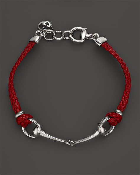 gucci red bracelets